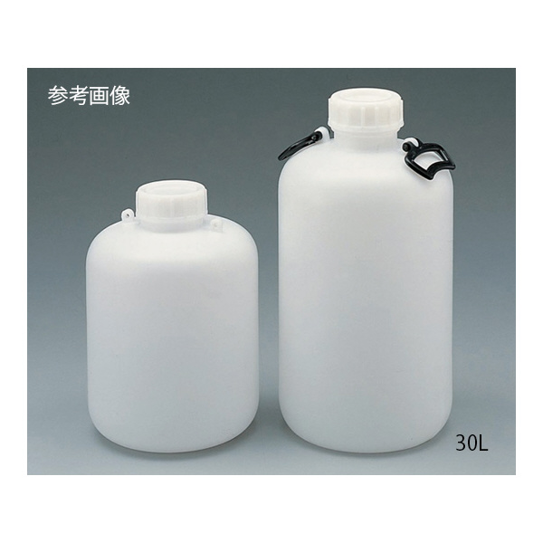 アズワン（株） 広口瓶(ポリエチレン製) 5-011 広口瓶（ポリエチレン製）　２Ｌ 5-011-01
