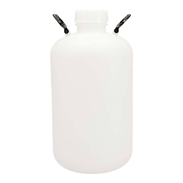 アズワン（株） 広口瓶(ポリエチレン製) 5-011 広口瓶（ポリエチレン製）　３０Ｌ　取手付 5-011-06