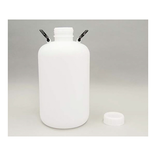 アズワン（株） 広口瓶(ポリエチレン製) 5-011 広口瓶（ポリエチレン製）　３０Ｌ　取手付 5-011-06