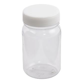 アズワン（株） クリア広口瓶(透明エンビ製) 5-031 クリア広口瓶（透明エンビ製）　１００ｍＬ 5-031-01