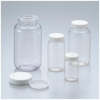 アズワン（株） クリア広口瓶(透明エンビ製) 5-031 クリア広口瓶（透明エンビ製）　２５０ｍＬ 5-031-02