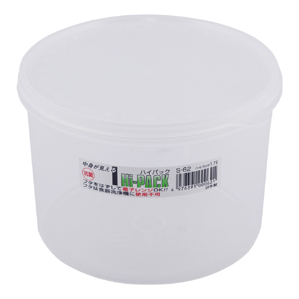 アズワン（株） ハイパック 5-068 ハイパック　Ｓ－６２　１７００ｍｌ 5-068-28