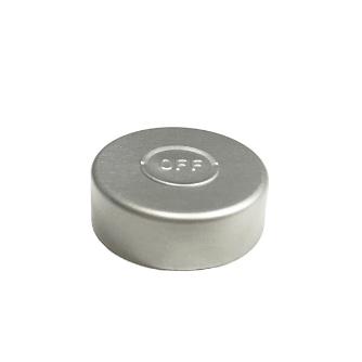 アズワン（株） バイアル瓶用ゴム栓 5-112 バイアル瓶用ゴム栓　アルミキャップ 5-112-03