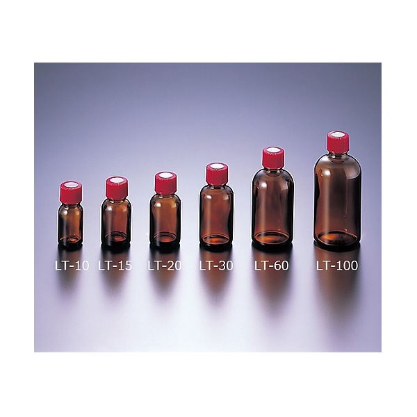 アズワン（株） 細口規格瓶(褐色) 5-131 細口規格瓶（褐色）　ＬＴ－３０　１００入 5-131-02