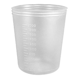 アズワン（株） ディスポカップ 5-077 ディスポカップ　２Ｌ　Ｖ－２０００ 5-077-07