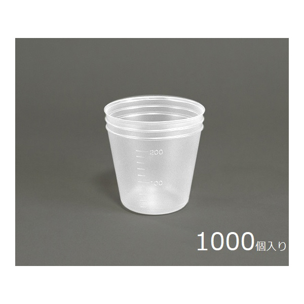 アズワン（株） ディスポカップ 5-077 ディスポカップ　２００ｍＬ　１０００コ入 5-077-13
