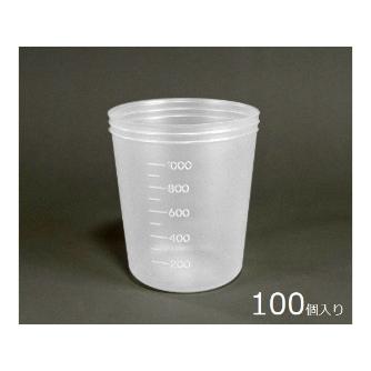 アズワン（株） ディスポカップ 5-077 ディスポカップ　１Ｌ　１００コ入 5-077-16