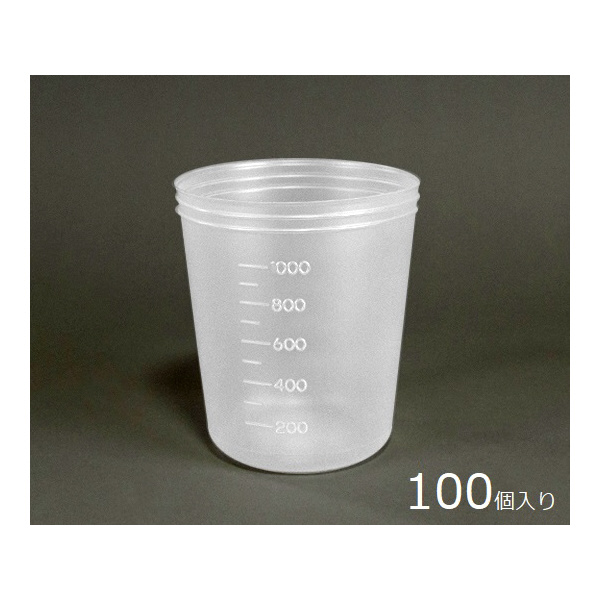 アズワン（株） ディスポカップ 5-077 ディスポカップ　１Ｌ　１００コ入 5-077-16