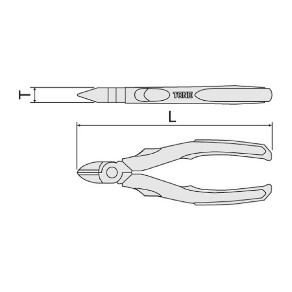 ＴＯＮＥ（株） 強力ニッパ(マスターグリップタイプ) KN 強力ニッパ KN-150G