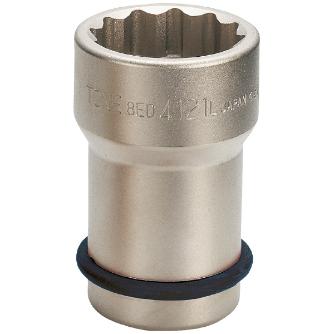 ＴＯＮＥ（株） 電動タイヤレンチ専用ホイルナットコンビソケット(12角) 8ED ホイルナットコンビソケット 8ED-4121L