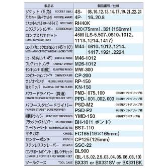 ＴＯＮＥ（株） ツールセット TSA ツールセット TSA4331SV