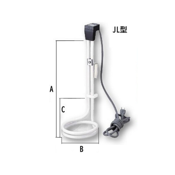 アズワン（株） PTFE被覆ヒーター 1-5520 ＰＴＦＥ被覆ヒーター　ＪＬ－２Ｂ 1-5520-04
