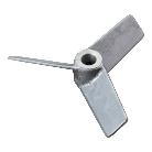 アズワン（株） エアーミキサー用プロペラ 1-788