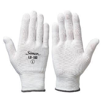 （株）シモン 背抜き手袋 LD-100 背抜き手袋 LD-100 M