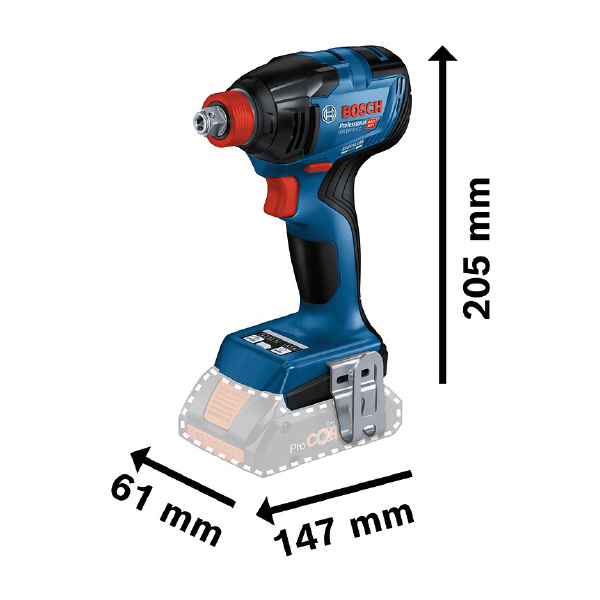 ボッシュ（株） コードレスインパクトドライバー(インパクトレンチ兼用) コードレスインパクトドライバー GDX18V-210C