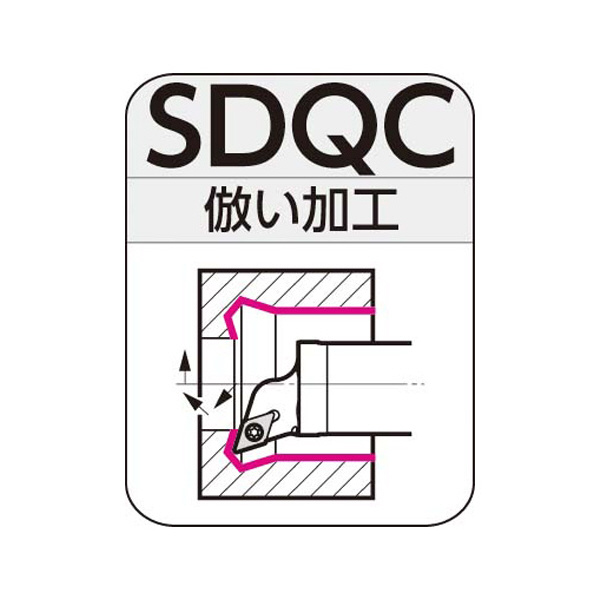 住友電気工業（株） 内径旋削用スマートダンパー 交換式ヘッド SDQC 内径旋削用スマートダンパー　交換式ヘッド SDB32-SDQCL11T3-40