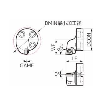 住友電気工業（株） 内径旋削用スマートダンパー 交換式ヘッド SCLC 内径旋削用スマートダンパー　交換式ヘッド SDB32-SCLCL09T3-40