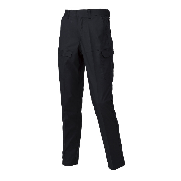 日新被服（株） 後ろゴムノータックカーゴパンツ SR2121-33 後ろゴムノータックカーゴパンツ SR2121-33-S ﾌﾞﾗｯｸ