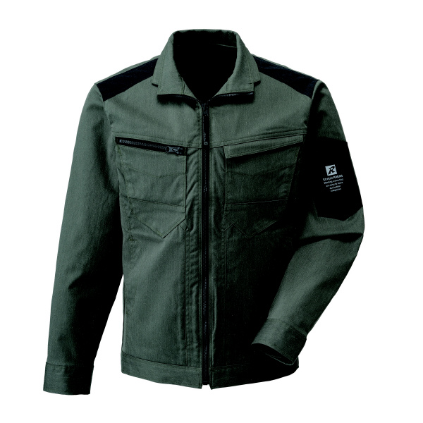 日新被服（株） ジャンパー SR2261-613 ジャンパー SR2261-613-3L ﾓｸｸﾞﾘｰﾝ