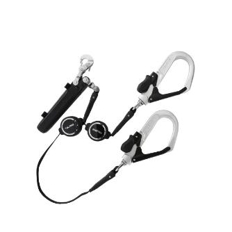 （株）ＴＪＭデザイン ハーネス用ランヤード ダブル ハーネス用ランヤード　ダブル A1ER150-WL6
