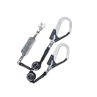 （株）ＴＪＭデザイン ハーネス用ランヤード ダブル ハーネス用ランヤード　ダブル A3ER150-WL2-2