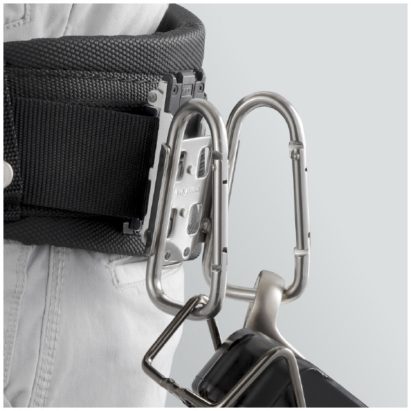 （株）ＴＪＭデザイン 着脱式工具ホルダーステン カラビナ大 SFKHS 着脱式工具ホルダーステン　カラビナ大 SFKHS-CLW