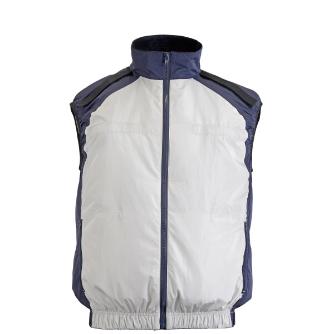 （株）ＴＪＭデザイン 清涼ファン風雅ベスト FVP-AAVBW 清涼ファン風雅ベスト　ＬＬ FVP-AAVBWLL