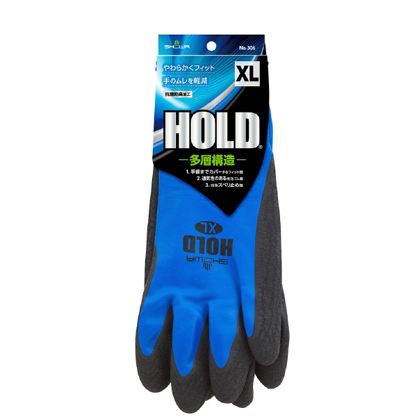ショーワグローブ（株） HOLD(ホールド)(タグ付) NO306 ＨＯＬＤ（ホールド）（タグ付）ＸＬサイズ NO306-XL(ﾀｸﾞﾂｷ)