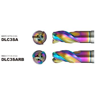 三菱マテリアル（株） DLCコーティングラジアスエンドミル DLC3SARB ＤＬＣコーティングラジアスエンドミル DLC3SARB160R400N48C