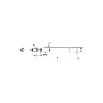 京セラ（株） エンドミル 微細加工用 ボール 2KMB エンドミル　微細加工用　ボール 2KMB0400-0600-S4