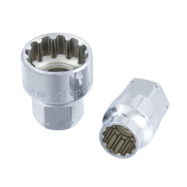スエカゲツール（株） ゴースルースプラインソケット GTF ゴースルースプラインソケット　１７ｍｍ GTF-17