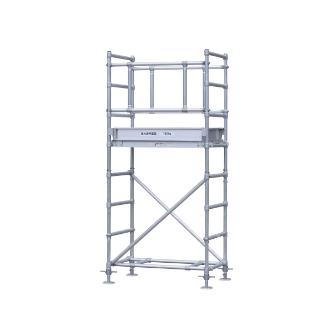 （株）ピカコーポレイション パイプ製足場 PST パイプ製足場　１段セット PST-1AB