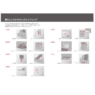 （株）ユーエイ ガススプリング YCF ガススプリング YCF100294CC