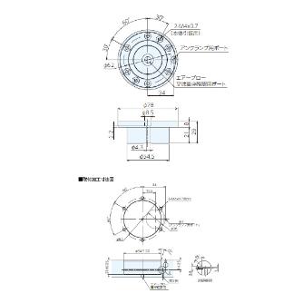 （株）ナベヤ Qーロックエレメント ホールタイプ本体 QLA Ｑ－ロックエレメント　ホールタイプ本体 QLA-KS5.3B
