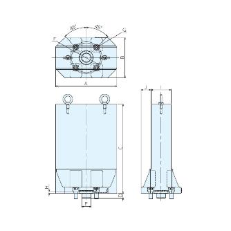 （株）ナベヤ 円テーブル用コンパクトツーリングブロック TB 円テーブル用コンパクトツーリングブロック TB2FC03-20029M