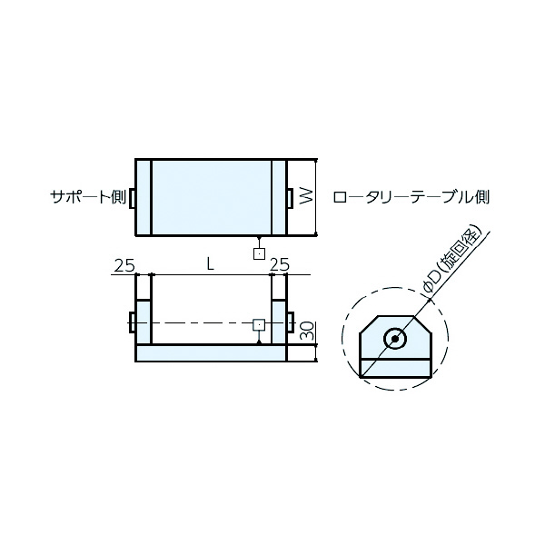 （株）ナベヤ ゆりかごセット オフセットタイプ YSO ゆりかごセット　オフセットタイプ YSO200-450SAS2
