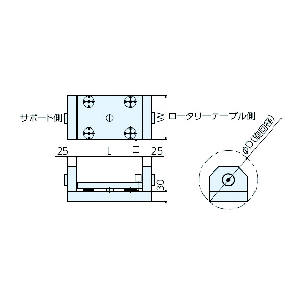 （株）ナベヤ ゆりかごセット オフセットタイプ YSO ゆりかごセット　オフセットタイプ YSO160-450QAS1