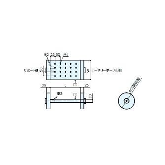 （株）ナベヤ ゆりかごセット センタータイプ YSC ゆりかごセット　センタータイプ YSC200-300HAS2