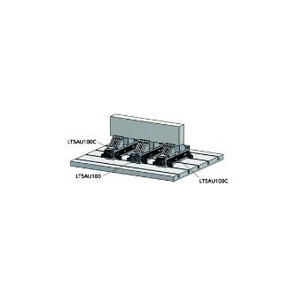 （株）ナベヤ ロックタイト5軸マシンバイス 中心移動型 LT5AU ロックタイト５軸マシンバイス　中心移動型 LT5AU100C