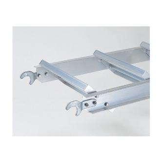 （株）ピカコーポレイション 足場用アルミ階段 KDP 足場用アルミ階段 KDP-M428JZ