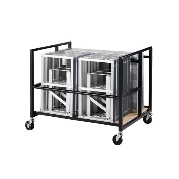 （株）ピカコーポレイション 収納台車 折りたたみ式ひな段 HPS用 ひな段　収納台車 NDS-1