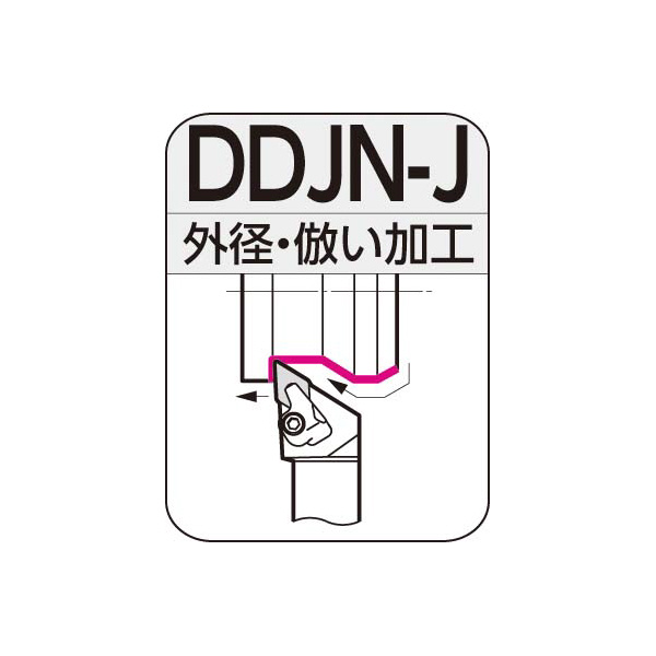 住友電気工業（株） SEC－外径バイト ホルダ DDJN-J ＳＥＣ－外径バイト　ホルダ DDJNR2525K15E-J