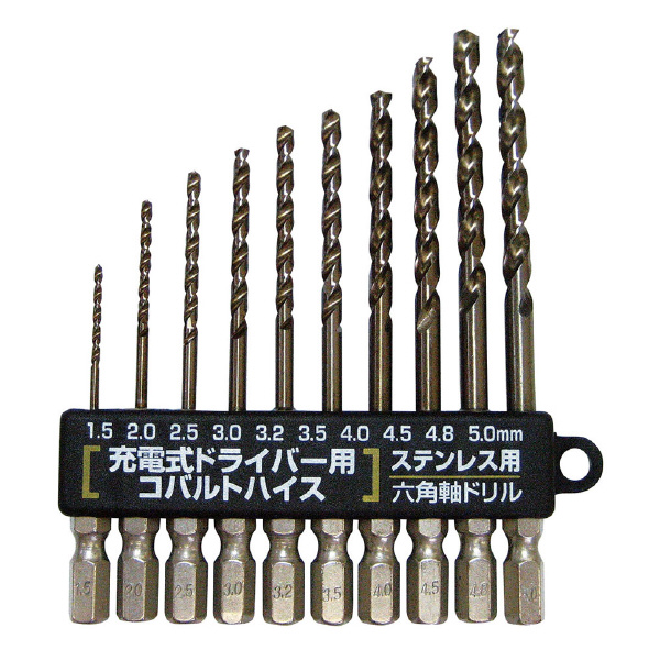 スエカゲツール（株） ステンレス用新快削6角軸ドリルセット PS ステンレス用新快削６角軸ドリルセット PS902