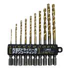 スエカゲツール（株） 鉄工・難削材用新快削6角軸ドリルセット PS900