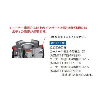 住友電気工業（株） SEC－ウェーブミル カッタ WEZR-RS ＳＥＣ－ウェーブミル　カッタ WEZR11040RS4416Z04