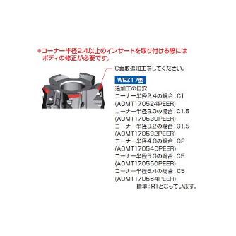 住友電気工業（株） SEC－ウェーブミル カッタ WEZR-RS ＳＥＣ－ウェーブミル　カッタ WEZR17050RS5722Z02