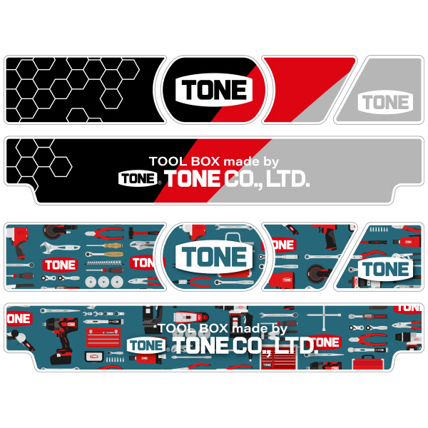 ＴＯＮＥ（株） ツールセット(レッド) TSA ツールセット（レッド） TSA3309SK22