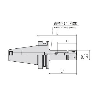 聖和精機（株） コレットチャック(スリムタイプ) BBT-SSC ＳＳＣスリムチャック BBT30-SSC07-090