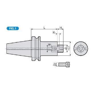 聖和精機（株） 正面フライスアーバH型 BBT-FMH ショウメンフライスアーバ BBT30-FMH16-29-035