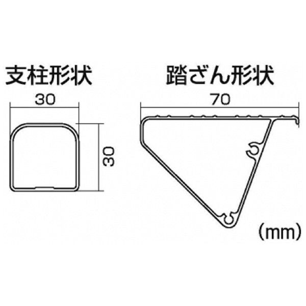 （株）ピカコーポレイション 上わく付き踏台 PFD 上わく付き踏台 PFD-3A